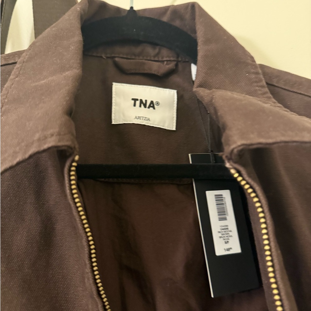 Aritzia TNA Brown Bomber Jacket - Picture 7 of 9
